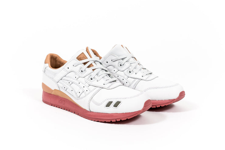 PACKER X J.CREW X ASICS TIGER GEL LYTE III WHITE BUCK