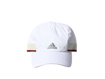 ADIDAS "RUN THRU TIME" CAP - WHITE/SCARLET/BLUE