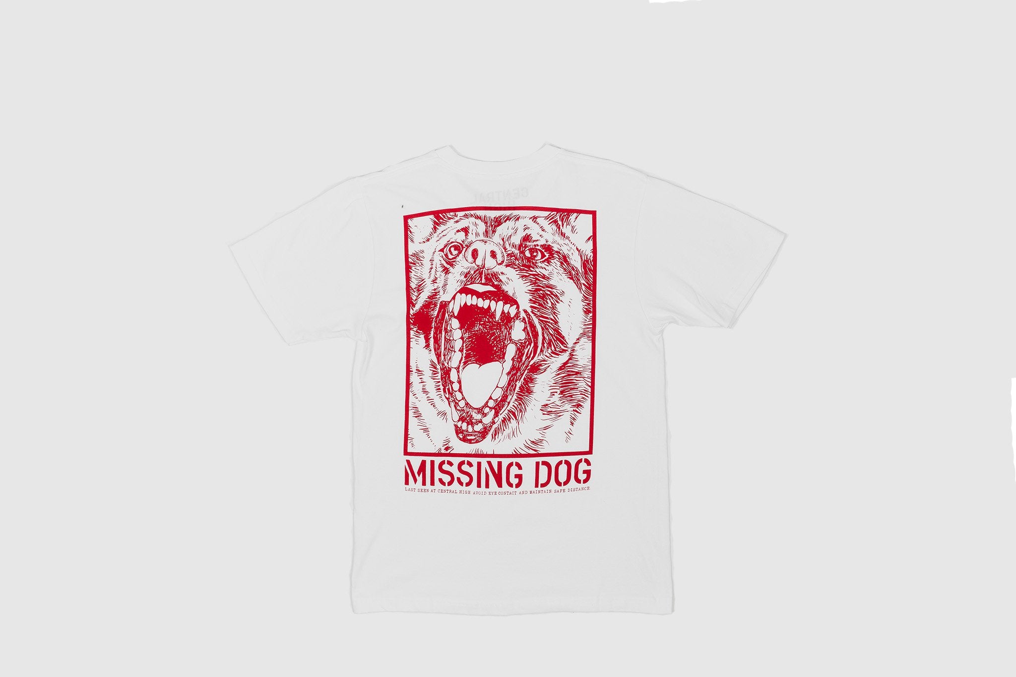 CENTRAL HIGH MISSING DOG S/S T-SHIRT