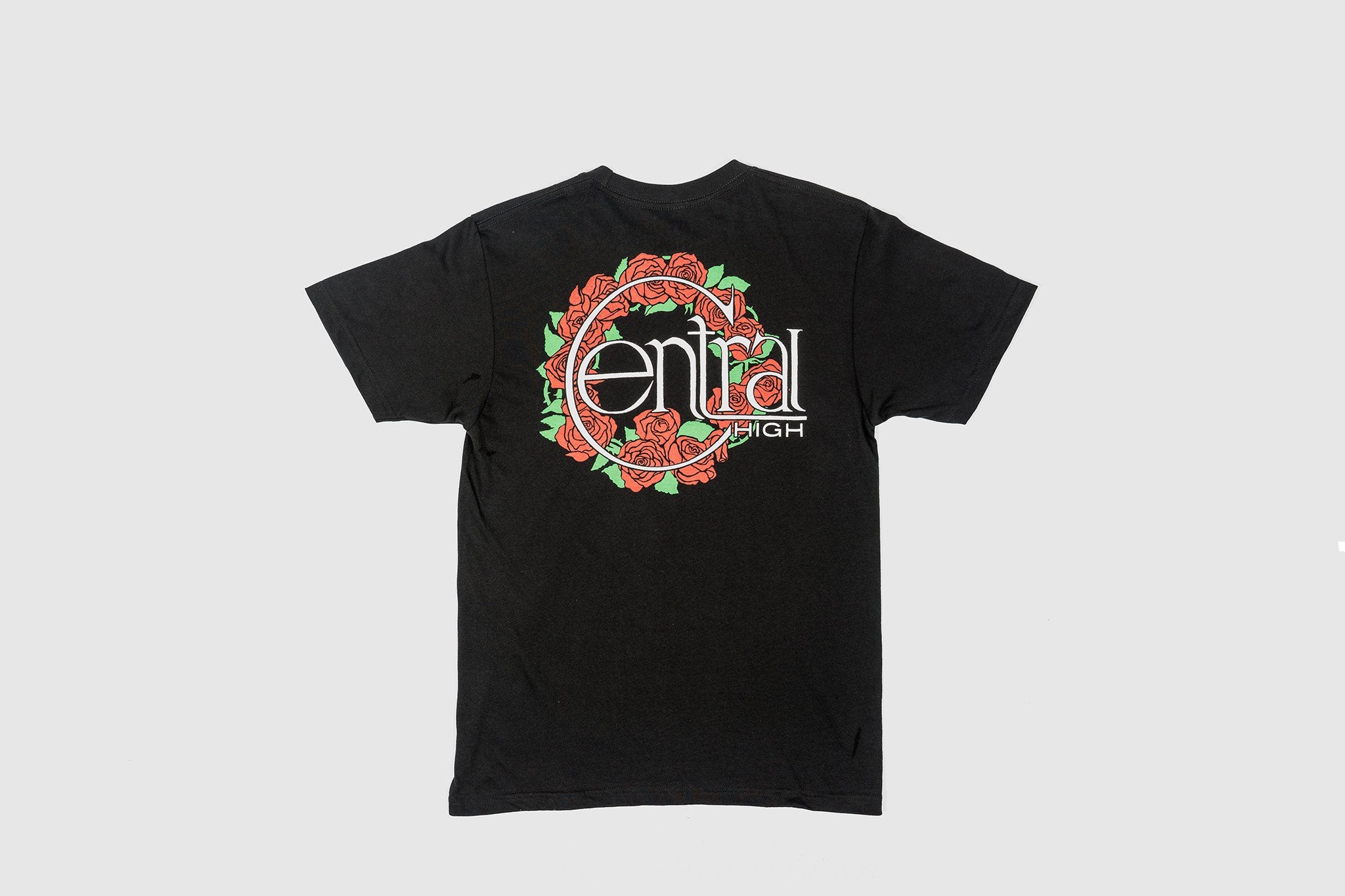 CENTRAL HIGH PANDA ROSES S/S T-SHIRT