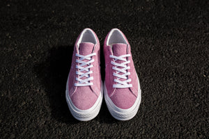 CONVERSE ONE STAR PREMIUM SUEDE LOW TOP - LIGHT ORCHID