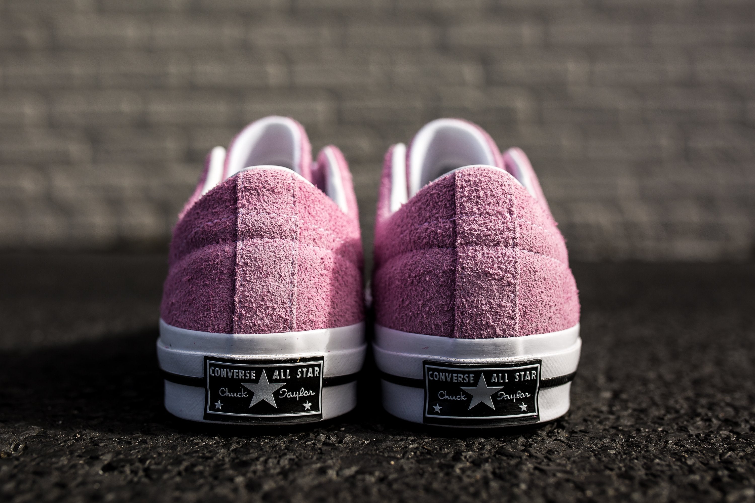 CONVERSE ONE STAR PREMIUM SUEDE LOW TOP - LIGHT ORCHID