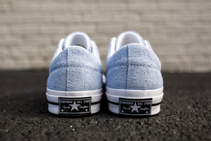 CONVERSE ONE STAR PREMIUM SUEDE LOW TOP - BLUE CHILL