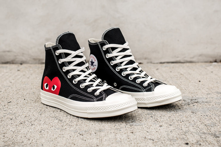 CDG PLAY CONVERSE CHUCK TAYLOR ALL-STAR '70 HIGH