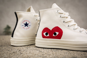 CDG PLAY CONVERSE CHUCK TAYLOR ALL-STAR '70 HIGH