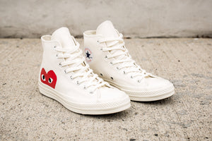 CDG PLAY CONVERSE CHUCK TAYLOR ALL-STAR '70 HIGH