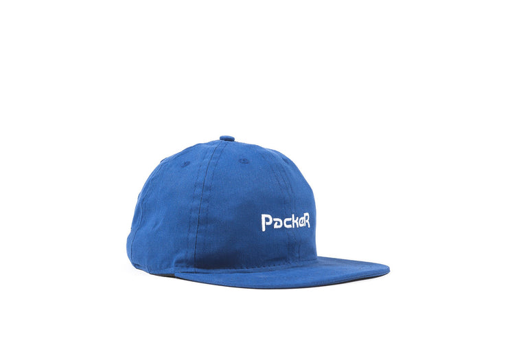 PACKER "REEBOK FONT" UNSTRUCTURED CAP - ROYAL (CURTAIN CALL)