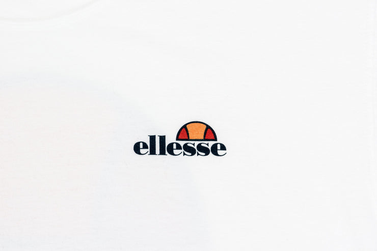 ELLESSE HERITAGE LOGO T-SHIRT - WHITE
