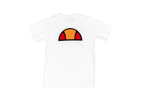 ELLESSE HERITAGE LOGO T-SHIRT - WHITE