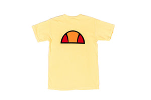 ELLESSE HERITAGE LOGO T-SHIRT - YELLOW