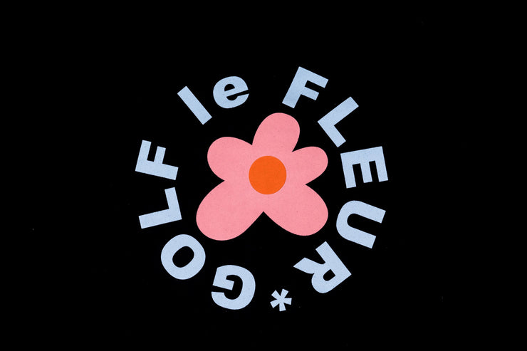 CONVERSE X TYLER THE CREATOR GOLF LE FLEUR T-SHIRT - BLACK