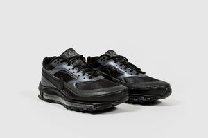 NIKE AIR MAX 97/BW "BLACK METALLIC HEMATITE"