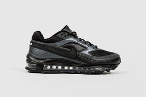 NIKE AIR MAX 97/BW "BLACK METALLIC HEMATITE"