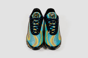 NIKE W' AIR MAX DELUXE "NAVY AND LASER ORANGE"