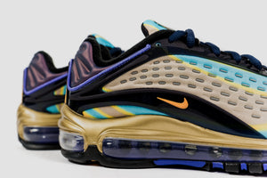 NIKE W' AIR MAX DELUXE "NAVY AND LASER ORANGE"