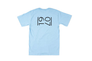 PACKER "CLOCKWISE" TEE - POWDER BLUE