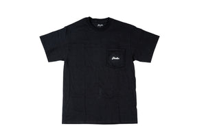 PACKER CLASSIC LOGO POCKET T-SHIRT - BLACK