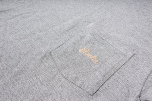 PACKER CLASSIC LOGO POCKET T-SHIRT - HEATHER GRAY