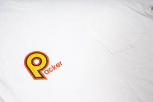 PACKER SPORTS "SDP" POCKET TEE - WHITE