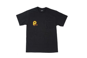 PACKER SPORTS "SDP" POCKET TEE - BLACK