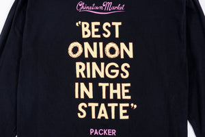 CHINATOWN MARKET X PACKER "FINAL SCENE" LS SHIRT - BLACK