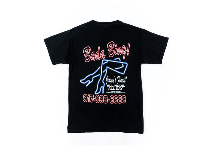 CHINATOWN MARKET X PACKER "THE OFFICE" TEE - BLACK