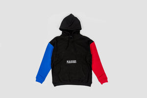 PLEASURES SPLIT COLOR HOODY