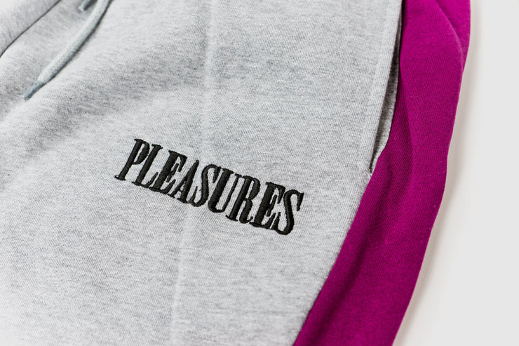 PLEASURES SPLIT COLOR SWEATPANTS