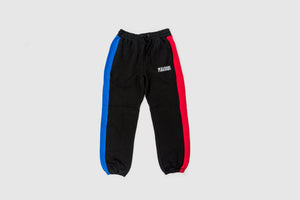 PLEASURES SPLIT COLOR SWEATPANTS