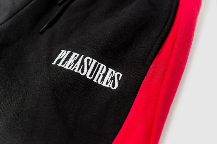 PLEASURES SPLIT COLOR SWEATPANTS