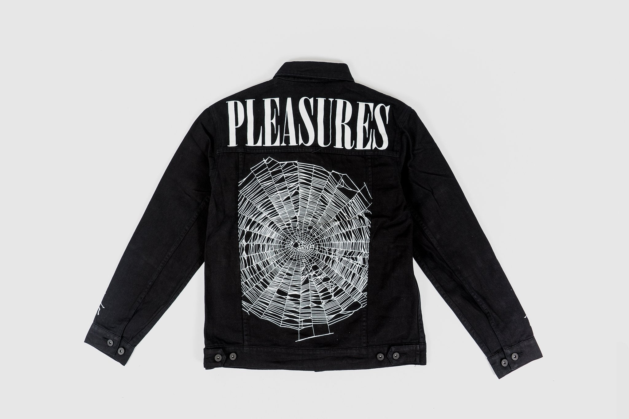 PLEASURES WEB DENIM JACKET