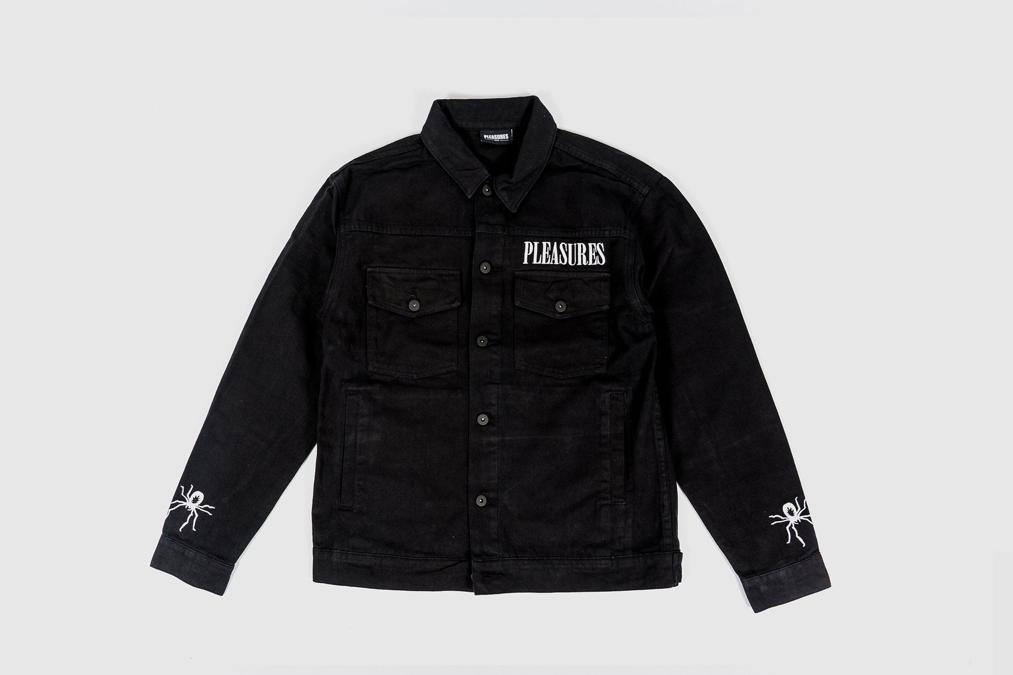 PLEASURES WEB DENIM JACKET