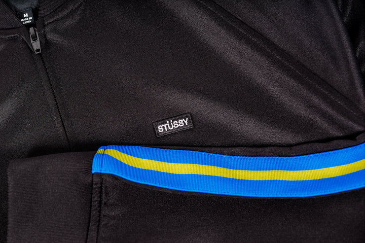 STUSSY POLY TRACK JACKET