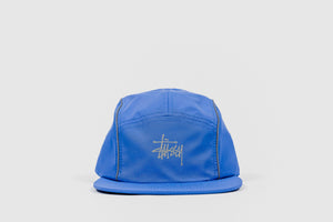 STUSSY REFLECTIVE PIPING CAMP CAP
