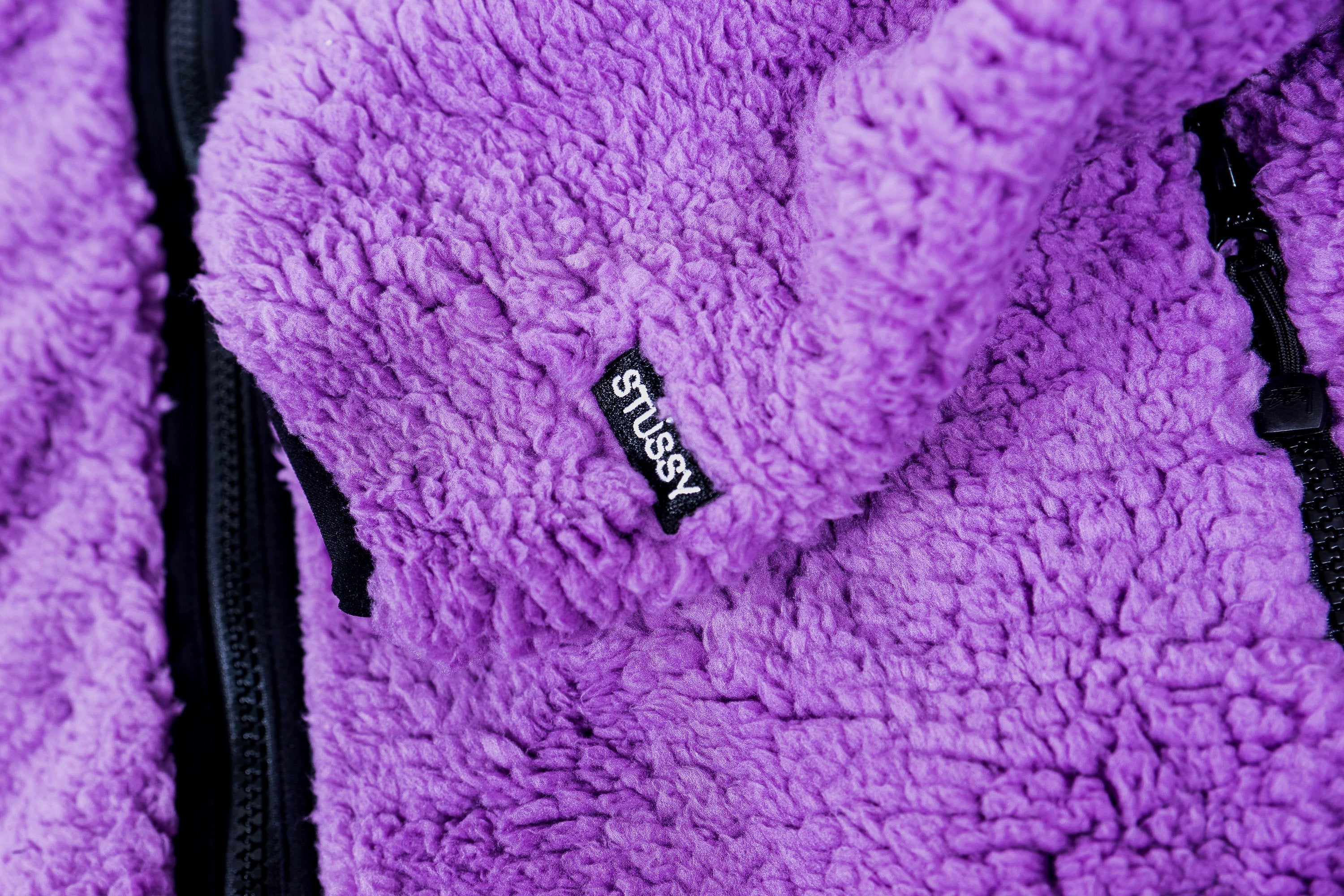 STUSSY SHERPA MOCK