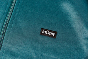 STUSSY TEXTURED RIB TRACK JACKET
