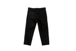 ADIDAS Y-3 CROPPED SLIM PANT - BLACK