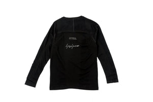 ADIDAS Y-3 LS COMPRESSION TEE - BLACK