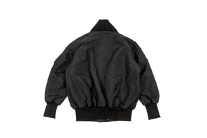 ADIDAS Y-3 OVERSIZED BOMBER - BLACK