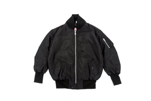 ADIDAS Y-3 OVERSIZED BOMBER - BLACK